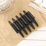 Daiiibabyyy  1 Pair Resin Comb Clip Hair For Ladies Female French Half-Tied Hairpin Red Black Holiday Hair Barrettes Women Lot Hair Clip