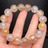 DAIIIBABYYY  -  Natural Small Tree Quartz Bracelet Crystal Reiki Healing Stone Fashion Jewelry Gifting Gift For Women 1PCS 8/12MM