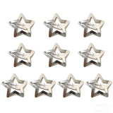 Daiiibabyyy  12-48Pcs Hollow Star Hair Clips, Silver Metal Star Barrettes, Y2K Style Hair Accessories for Women, Perfect for Daily & Parties