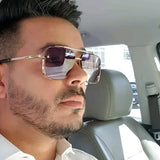 DAIIIBABYYY  -  New Fashion Classic Square Sunglasses Cool Men Vintage Brand Design Metal Sun Glasses Women Shades UV400 Oculos De Sol