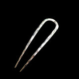 Daiiibabyyy  Metal Pearl Hairpins Metal U-Shaped Hair Clip Pins Vintage Long Thick French Pins Hair Sticks For Women Gifts
