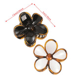 Daiiibabyyy  Women Flower Ponytail Hairpin Hair Claw Girls Party Ponytail Temperament Hair Accessories Hair Crab Headwear Korean Hairpin
