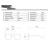 Daiiibabyyy  Retro Small Oval Sunglasses Women Men Rivets Shades Fashion Eyewear Luxury Sun Glasses UV400  Female