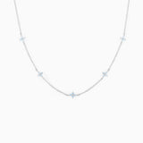 Daiiibabyyy  Mini Flower Delicate Tiny Choker Collar Chain on Neck Thin Necklaces for Women Female Y2k Fashion Jewelry Female Gifts KDN005