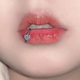 Daiiibabyyy  Cross Star Heart Lip Ring for Women Exquisite Vintage Non-Piercing Lip Clip Fashion Casual Hip-Hop Punk Versatile Jewelry Gift