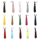Daiiibabyyy  Simple Korean Style Star Tie Choker JK Long Necktie Academic Style Tassels Shirt Tie Daily