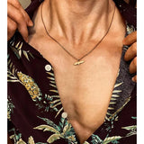 Daiiibabyyy  Vintage Metal Freedom Flying Bird Drop Pendant Necklace titanium steel  For Women Girls Man Long Chain Charm Jewelry Gifts