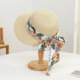 DAIIIBABYYY  -  Bohemian Style Summer Sun Hat For Women Sun Protection Beach Straw Fisherman Cap Fashion Big bowkont Lace Visor