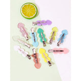 Daiiibabyyy  6pcs seamless hair clips without bends makeup styling hair clips women's and girls' hairstyle tools Special for real hair wigs
