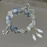 DAIIIBABYYY  -  New Luxury Elegant Crystal Beads Bracelet for Women Butterfly Dreamcatcher Tassel Charm Bracelet Girl Party Fashion Jewelry Gift