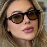 Daiiibabyyy  Retro Versatile Hot Girl Sunglasses Outdoor Fashion Driving Cross-Border Sunglasses