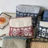 Daiiibabyyy  Jacquard Knitted Scarves For Women&Men Scarf Shawl Winter Warm Wraps Scarf Female Neck Scarf Shawls Unisex Coldproof ScarvesJ