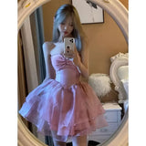 DAIIIBABYYY  -  Spring New Korean Style Fashion Slim Temperament Pure Desire Sweet Niche Design Dress