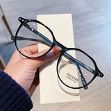 Daiiibabyyy  Blue Light Blocking Eyeglasses Frame Fashion Style Round Shape Glass Frames for Men Women TR90 Material Female Glass