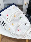 Daiiibabyyy  Star Embroidery Schoolmochila Lightweighte Casual Bag Student Backpack Cute Ins Sac Femme Large Capacity Bags for Woman