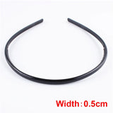 Daiiibabyyy  Fashion Wave Hairband for Mens Women Unisex Black Wavy Hair Head Hoop Band Sports Headband Hairband Hair Accessories Gifts