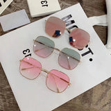 Daiiibabyyy European American Style Men Women Sun glasses Alloy Frame Square Shape Designer Sunglasses Vintage Retro Outdoor Sunglass