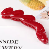 DAIIIBABYYY  -  Korean Simple Banana Clip High Ponytail Claw Clip Ponytail Holder Women Girls Barrettes Headwear Hair Accessories Braiding Tools