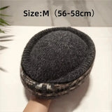Daiiibabyyy  French Style Fair Isle Pattern Pillbox Hat Jacquard Elegant Fedora Hat Teardrop Fedoras Medicine Box Hat Masquerade Party