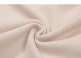 Daiiibabyyy  French Vintage Women Beige Elegant Square Neck Fishtail Evening Party Dresses Autumn Long Sleeve Vacation Pleated Wrap Hip Dress