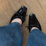 Daiiibabyyy  Fashion Women's Shoes Exquisite Soft Leather Casual Shoes for Woman Elegant French Style Flat Shoe Designer Shoes Zapatos Mujer