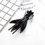 DAIIIBABYYY  -  Hair Claw for Women Plastic Hair Accessories Hairpins Plastic Clips for Women Hair Trendy Headdress Thick Hair Clip 14cm
