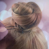 Daiiibabyyy  Basic U Shaped Black Metal Hairpin Hair Clips Invisible Hair Styling Bobby Pin Salon Hair Accessories Safe Hair Grip