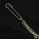 Daiiibabyyy Trousers Jewelry Long Cross Hip Hop Silver Color Waist Chain Pants Belt Double Layer Belly Chain