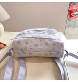 Daiiibabyyy  Women's Fashion Bag Sweet Lace Backpack Women's Small Backpack  Ladies' Backpack Lightweight Travel Backpack Kawaii Smalll Bag