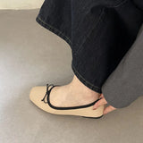 Daiiibabyyy 2024 Spring Pink Beige New Round Toe Women Flat Shoes Shallow Slip On Ladies Casual Ballerina Soft Ballet Flats Shoes Laofer