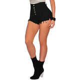 Daiiibabyyy  American Woman New Fashion High Waist Wide Leg Jeans Female Streetwear Loose Pants Girls Black White Harajuku Denim Baggy Shorts