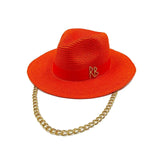 Daiiibabyyy  Summer straw hat 100% paper green ladies summer beach sun protection flat top straw hat шляпа женская летняя
