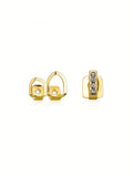 Daiiibabyyy  1Set Of Punk Hollowed-Out DIY Jewelry Denture Decorations, Men's And Women's Party Gifts, Wearable