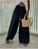 DAIIIBABYYY  -  Pocket Casual Wide Leg Explosive Loose Casual Fashionable Pants for Women
