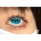 Daiiibabyyy  JeweLens Dicoria Cosplay Halloween Scary Contact Lenses Crazy Mini Sclera Softlens 14.5mm
