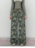 DAIIIBABYYY  -  Y2K Vintage Camouflage Women Sweatpants Harajuku Jogging American Retro Wide Leg Pants Baggy Trousers Hip Hop Casual