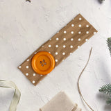 Daiiibabyyy  Summer Colorful Large Button Wave Point Hairband Korean Ins Y2K Retro Elastic Hairband Blogger Same Style Trendy Cool Hairband