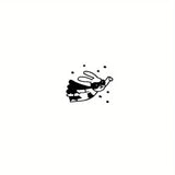 Daiiibabyyy  Cute Small Tattoo Sticker Waterproof Temporary Tattoo Lasts Up To 15 Days