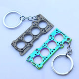 DAIIIBABYYY  -  Exquisite Car Speed Gearbox Metal Keychain Pendant For Men Key Chain Accessories Gear Head Refitting Hub Engine Fashion Keyring