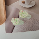 DAIIIBABYYY  -  2pc Fashion Hot Cute Heart Bow Small Hairpin Hair Side Clips for Women Girls Child Gift Hair Accessories Headwear Ornament
