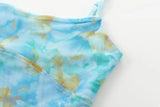 Daiiibabyyy  Summer New Women's Long Dress Fashion Print Elegant Youth Holiday Dress Women's Chic Slim Tube Top Unique Summer Dresses