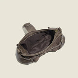 Daiiibabyyy  Luxury Designer Handbags England Style Bags for Women Purses New in Polyester Vintage Rivet Small Underarm Shoulder Bag