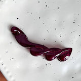 DAIIIBABYYY  -  Korean Simple Banana Clip High Ponytail Claw Clip Ponytail Holder Women Girls Barrettes Headwear Hair Accessories Braiding Tools