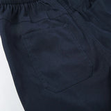Daiiibabyyy  Women's Streetwear Black Pants Solid Loose Fit Drawstring Waist Trousers Wide Leg Woven Casual Pants Low Waist Cargo Pants