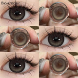 Daiiibabyyy  1 Pair Natural Color Contact Lenses Korean Brown Lenses Beauty Fashion Gray Lense Blue Lenses with High Quality Lens