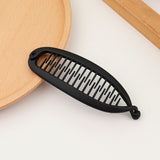 DAIIIBABYYY  -  Matte Fish Shaped Banana Hairpin Ponytail Hair Clip Headband For Women Hair Accessories HairgripsTwist Clamp Barrettes Headwear