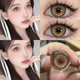 Daiiibabyyy  1 Pair Natural Color Contact Lenses Korean Brown Lenses Beauty Fashion Gray Lense Blue Lenses with High Quality Lens