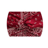 DAIIIBABYYY  -  Widening 18CM stretch printed sports sweatband headband headscarf hairband hair tie hair accessories