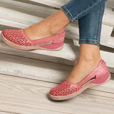 Daiiibabyyy  Summer Women Sandals Wedges Orthopedic Hollow Out Ladsies Casuasl Shoes Slip On Vintage Female Sandals Chaussure Femme