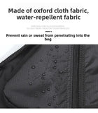 Daiiibabyyy  Portable Nylon Men Chest Bag Multi Compartment Large Capacity Shoulder Bag Adjustable Strap Multi Storage Pouch Outdoor Sports